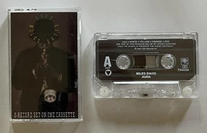 Miles Davis Aura Cassette Tape TESTED Columbia Jazz (1989) - Picture 1 of 6