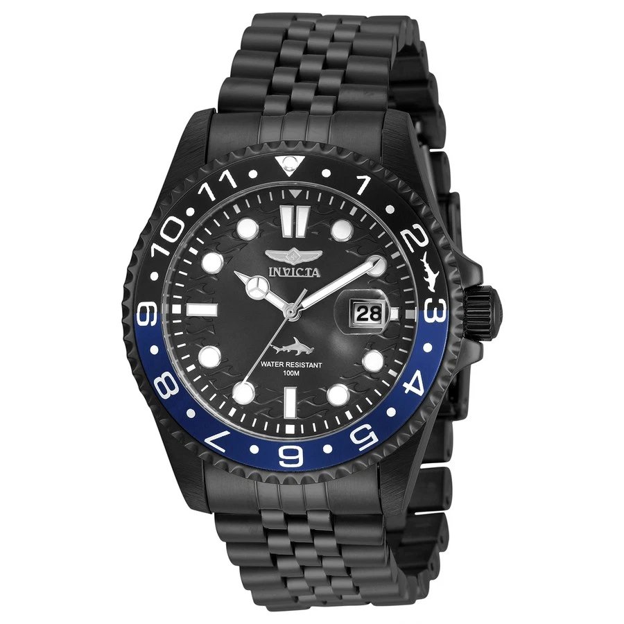 Reloj para hombre Invicta Pro Diver cuarzo esfera negra bisel 30627 Foto 1 de 1