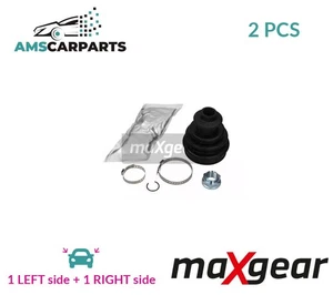 CV JOINT BOOT KIT PAIR TRANSMISSION END FRONT 49-0709 MAXGEAR 2PCS NEW - Picture 1 of 9