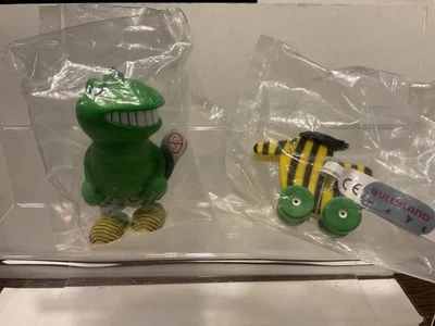 Janosch Traumstunde 2 x Figur Bully Bullyland TV Kult: Frosch + Tigerente ovp ! - Bild 1 von 3
