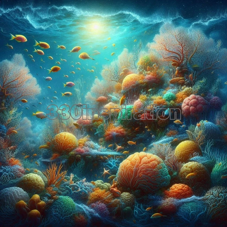 Digital Image Picture Photo Wallpaper Background Desktop Art Fish Reef #A83 - image 1 of 1