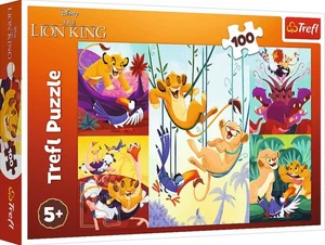 NEW Trefl Jigsaw Puzzle 100 Pieces 5+ Ages Courageous Lion King - Picture 1 of 2
