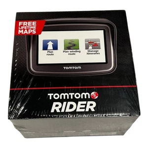 New TomTom Rider Motorcycle GPS Navigation System 4.3″ Waterproof Navigator - Picture 1 of 5