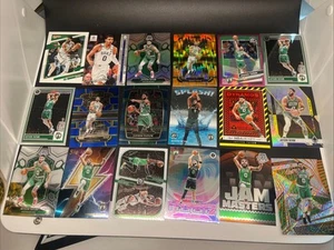 jayson tatum 32 Card Lot Boston Celtics Optic Prizm Mosiac More - Picture 1 of 7