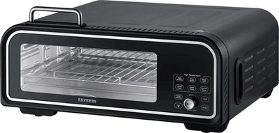 SEVERIN SERICO PG 8575 Pizzaofen 2000W 30cm Pizzastein Airfryer Grill - Bild 1 von 4
