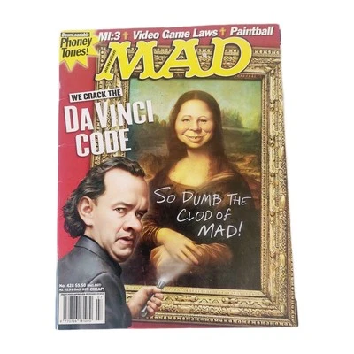 Australian MAD Magazine Issue #428 October 2006 Da Vinci Code/Tom Hanks cover - Image 1 of 4
