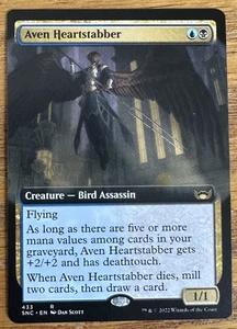 MTG Streets of New Capenna, Aven Heartstabber - Extended Art - Picture 1 of 1
