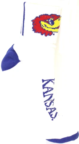 NCAA Kansas Jayhawks Quarter Socks Cover