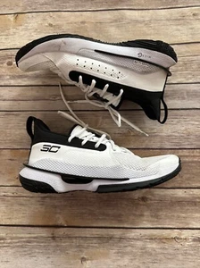 UNDER ARMOUR TEAM CURRY 8.5 WHITE 3023838-108 Womens Basketball HOVR Shoes - Picture 1 of 7