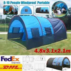 8 Person Tunnel 4 Season Camping Tents For Sale Ebay