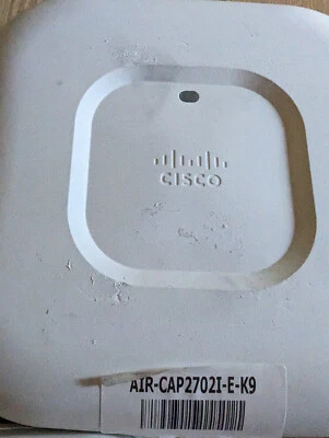 Cisco AIR-CAP2702I-E-K9 Grado B 802.11ac CAP con CleanAir; 3x4:3SS; Int Ant; E Reg Foto 1 de 3