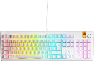 Glorious GMMK 3 HE 100% Pre-built Gaming Keyboard, weiß, LEDs RGB, Glorious Fox  - Bild 1 von 5