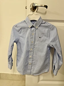 Vineyard Vines shirt for boys size 5, Long sleeves, blue stripes - Picture 1 of 4