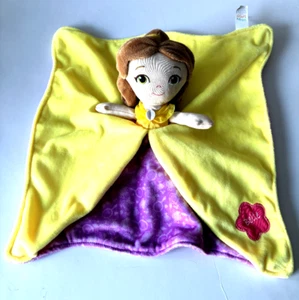 Disney Baby Princess Belle Lovey Blanket Beauty and the Beast Plush 14 inch 2018 - Picture 1 of 4