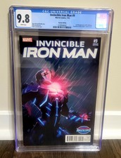 Invincible Iron Man #9 Variant CGC 9.8 Riri Williams Ironheart🔥🔥