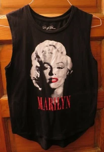 Marilyn Monroe Youth Tank Top - Black - Size M (7-9) - Picture 1 of 3