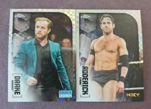 TOPPS WWE CARD 2020 LOT OF 2 REFRACTOR DRAKE MAVRICK AND RODERICK - Photo 1 sur 2