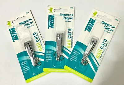 Cortador de unhas original blister pacote com 3 peças aparador cortador de unhas melhor valor - Imagem 1 de 4