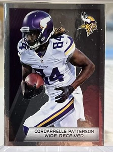 2014 Topps Cordarelle Patterson Mini Sticker - Picture 1 of 4