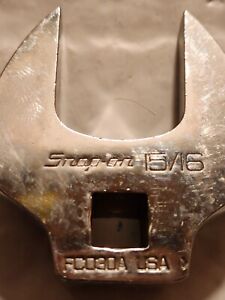 NOS SNAP ON FC030A  3/8 DRIVE SAE 15/16 OPEN END CROWFOOT WRENCH [1428E-1435E]