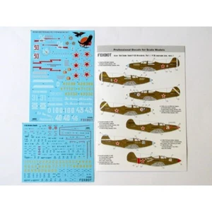 Calcomanías FOXBOT 48-021 escala 1:48 serpiente roja: soviético P-39 Airacobras, parte I - Imagen 1 de 16