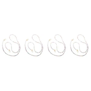 Set of 4 Mobile Phone Chain Ornaments Girl Child Charm Wrist Strap Wristlet - Zdjęcie 1 z 12