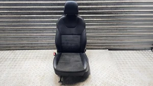 SKODA OCTAVIA SEAT COMPLETE FRONT LEFT PASSENGER SIDE IN BLACK MK3 2013 - 2017 - Picture 1 of 14