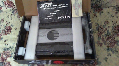 orion extreme xtr 500 amplifier car new rare class AB - Immagine 1 di 4