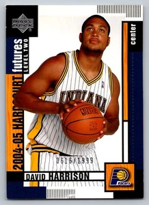 David Harrison Pacers 2004-05 Upper Deck Hardcourt RC 616/1999 SP #119 - Picture 1 of 2