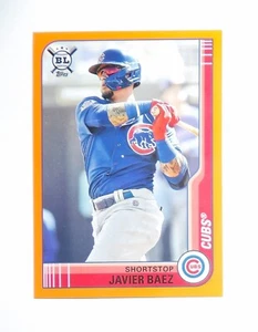 Cubs 2021 Topps Big League Veterans & Rookies Orange Javier Baez #71 FREE SHIP - Picture 1 of 2