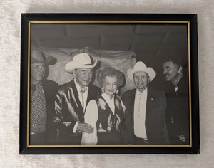Roy Rogers Dale Evans Gene Autry Burt Reynolds Eddie Dean 1990 Golden Boot Photo - Picture 1 of 4