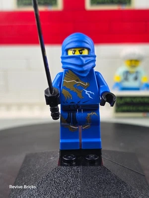 LEGO 2011 NINJAGO Las Armas Doradas Minifigura Jay DX njo0016 Lightning Dragon Foto 1 de 4