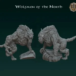 Wolfmen Of The north - Werewolves - Mesbg - 3d Print - Picture 1 of 2
