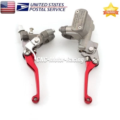For Honda CRF150F CRF230F 2003-2020 Brake Master Cylinder Levers Reservoir USA - Image 1 of 4