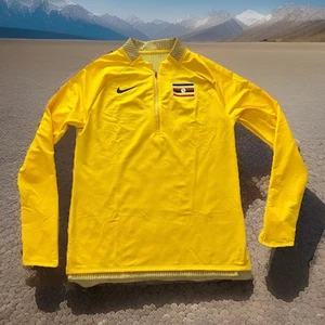 Nike Pro Elite Uganda Running 1/2 Zip Jersey CK3549-728 Men Size M NWOT - Foto 1 di 13