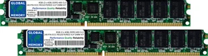 8GB 2x4GB DDR2 400MHz PC2-3200 240-PIN ECC REGISTERED VLP DIMM SERVER RAM KIT 4R - Picture 1 of 1