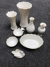 Lenox China Lot, Vase, Aegean Bowl, Swan, Made In Usa 
