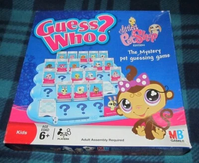 ¿Adivina quién? Littlest Pet Shop Edition - Milton Bradley 2008 COMPLETO Foto 1 de 3