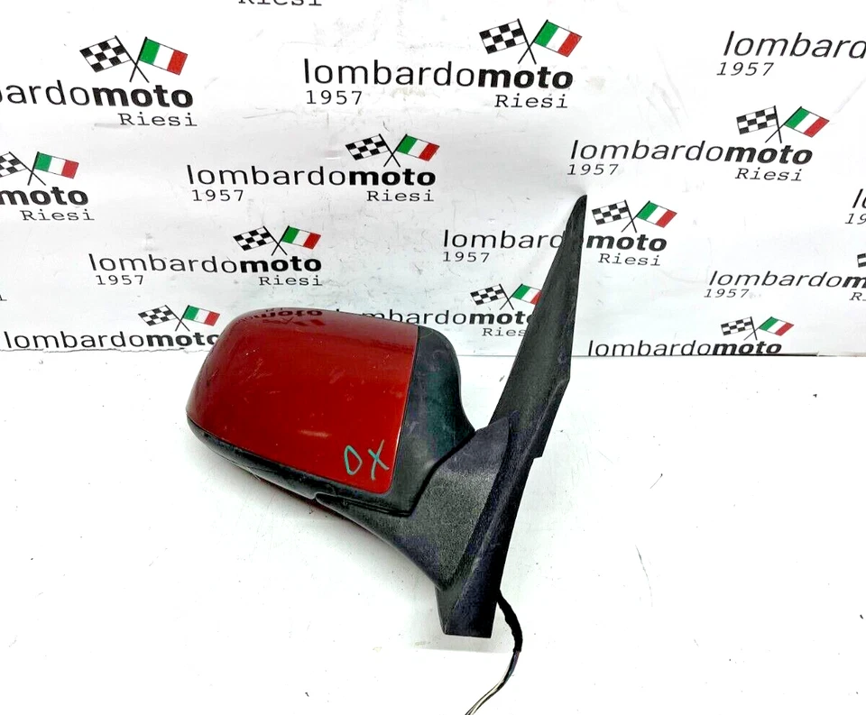 Specchietto Specchio Retrovisore Destro DX Rosso 013936 FORD FIESTA 5 V 2005 08 - Immagine 1 di 4