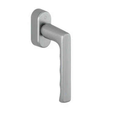 HOPPE INDUSTRIES Hoppe Fenstergriff Hamburg Dreh-/Kipp SecuForte® F9 Alu Stahl 32-42 0700/UD9020