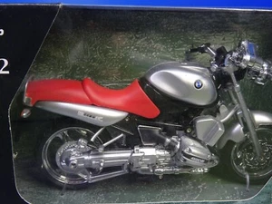 New Ray Maßstab 1:12 silber BMW R1100R Motorrad VF 531 - Bild 1 von 5