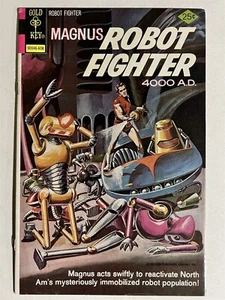 Cómics Magnus Robot Fighter #44 1976 Edad de Bronce Llave de Oro - Imagen 1 de 2