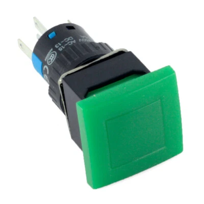 Interruptor de botón de plástico cuadrado momentáneo 16 mm 1NO1NC/2NO2NC (LAS1-ADF) UL, RoHS Foto 1 de 4