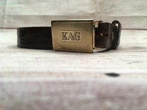 Simmons Genuine Alligator Belt Sz. 36” - Picture 1 of 7