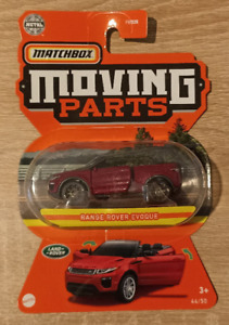 2023 Matchbox Range Rover Evoque - 1:64 1/64 MBX Moving Parts 44/50 Red