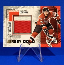 2010-11 ITG Heroes And Prospects Logan Couture Game Used Gold Jersey /10 SSP