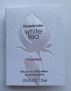 Elizabeth Arden White Tea Wild Rose 0.05 oz 1.5 ml EDT Mini Travel Sample Vial