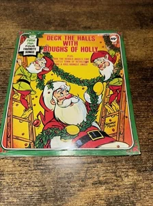 Deck the Halls w/Boughs of Holly, Peter Pan Records + booklet NEW, still sealed - Picture 1 of 2