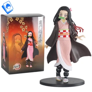 Action Figure Demon Slayer Nezuko 15cm STATUA DA COLLEZIONE Anime - Foto 1 di 5