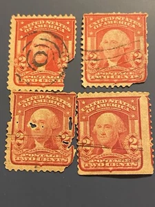 2-Cent U.S. Postage Stamp feat. George Washington - Imagen 1 de 1